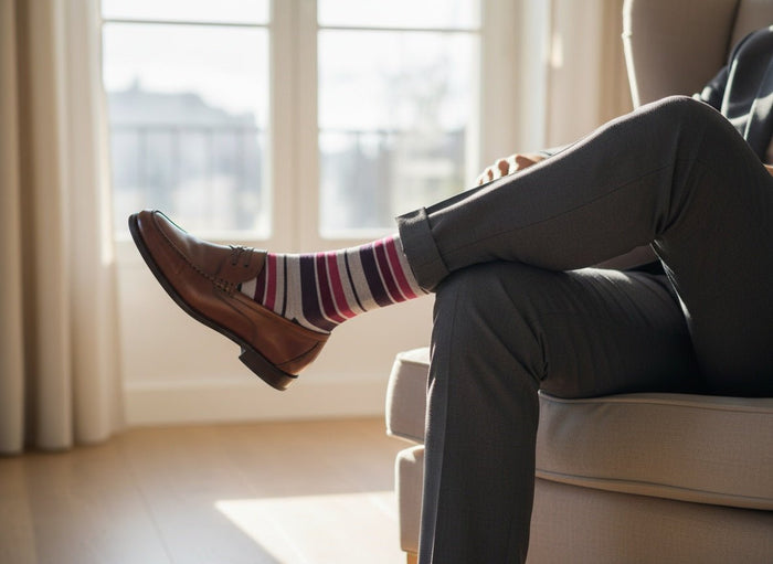 Leon Dress Socks - SARTORO