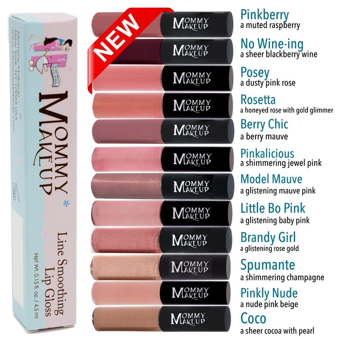 Line Smoothing Lip Gloss | Paraben-free Plumping Gloss - Little Bo Pink - RFE Marketing Ventures