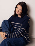 Linen Blend Breton Jumper