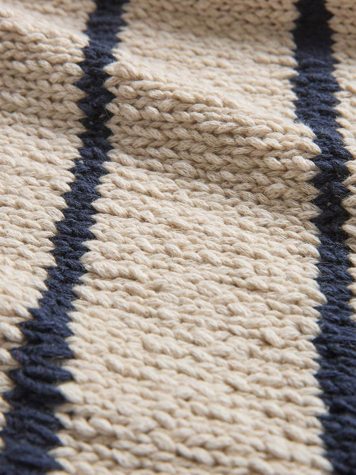Linen Blend Drop Stitch Vest Top