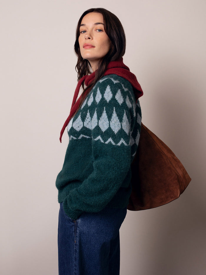 Lofty Diamond Yoke Jumper
