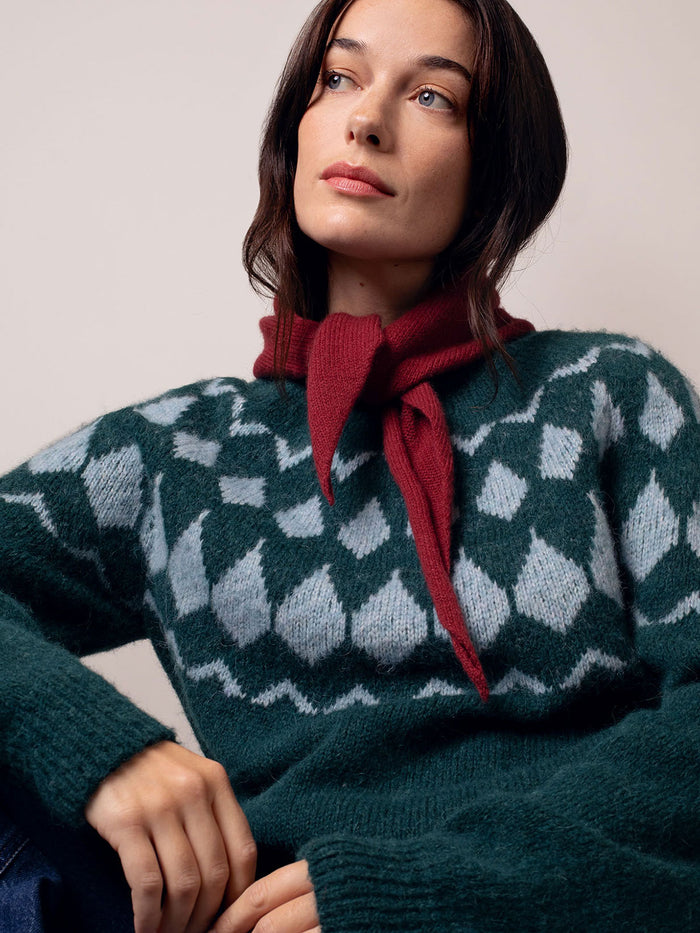Lofty Diamond Yoke Jumper