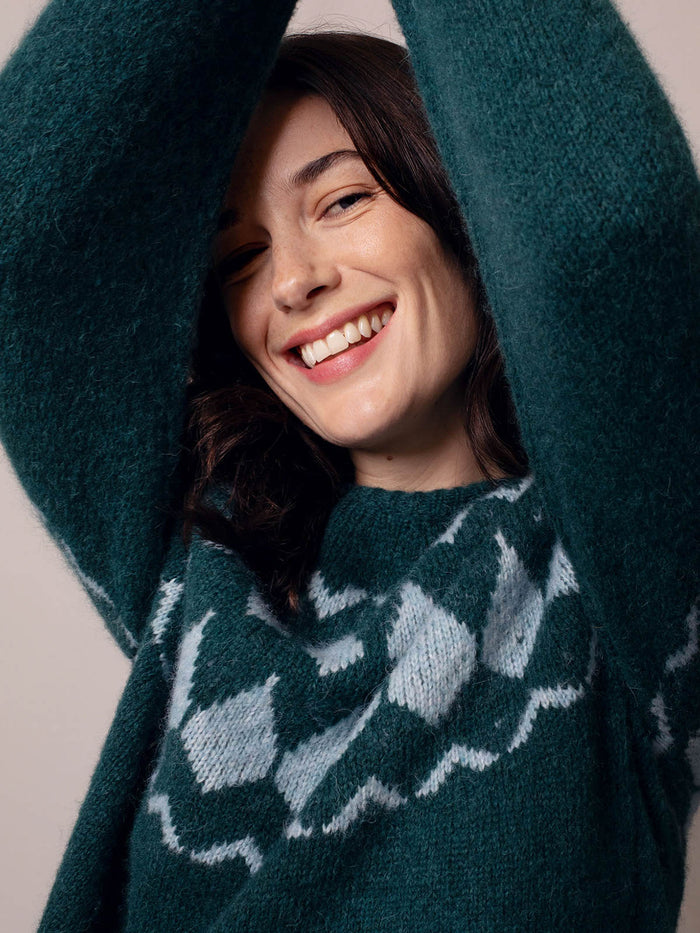 Lofty Diamond Yoke Jumper