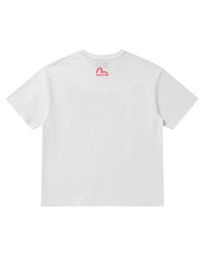 Logo With Evisu Printed T-Shirt