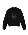 Logohead Alpaca Crewneck Sweater - Charcoal