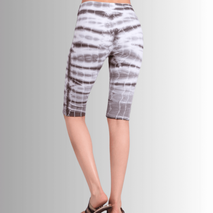 Long Tie Dye Biker Shorts in Taupe for Ultimate Comfort and Style - RFE Marketing Ventures