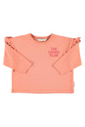 Longsleeve T´shirt Pink with Apple Print