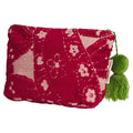 Lucia Terry Pouch - Crimson Small