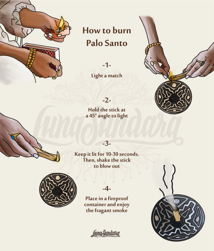 Luna Sundara Palo Santo Smudge Sticks