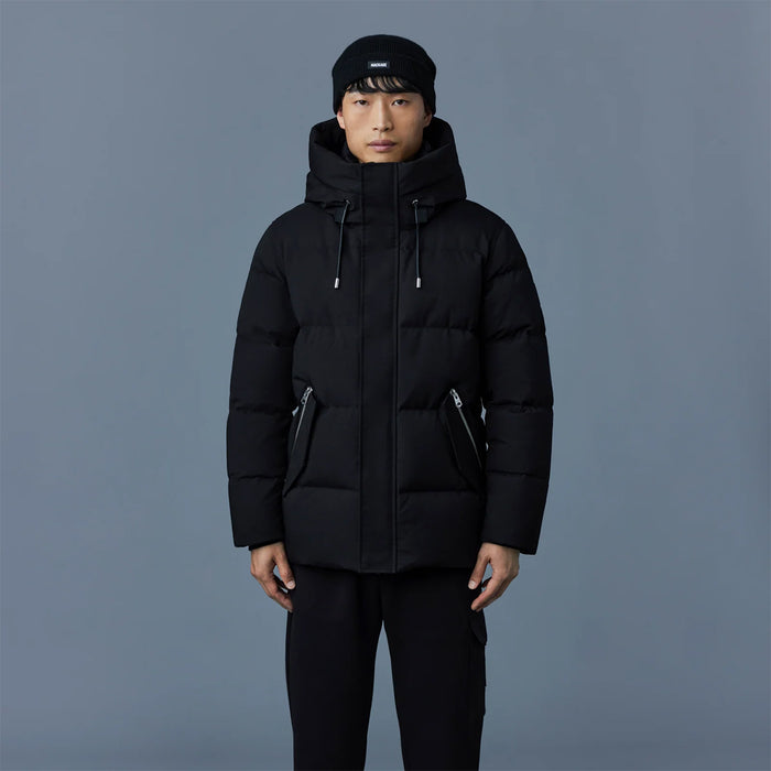 Mackage - Graydon Hooded Down Jacket in Black - Nigel Clare