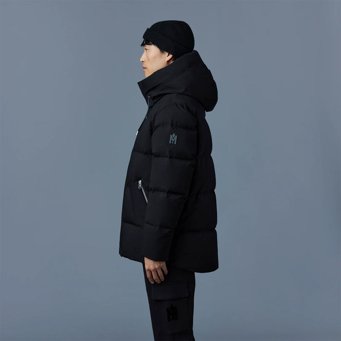 Mackage - Graydon Hooded Down Jacket in Black - Nigel Clare