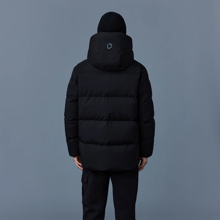 Mackage - Graydon Hooded Down Jacket in Black - Nigel Clare