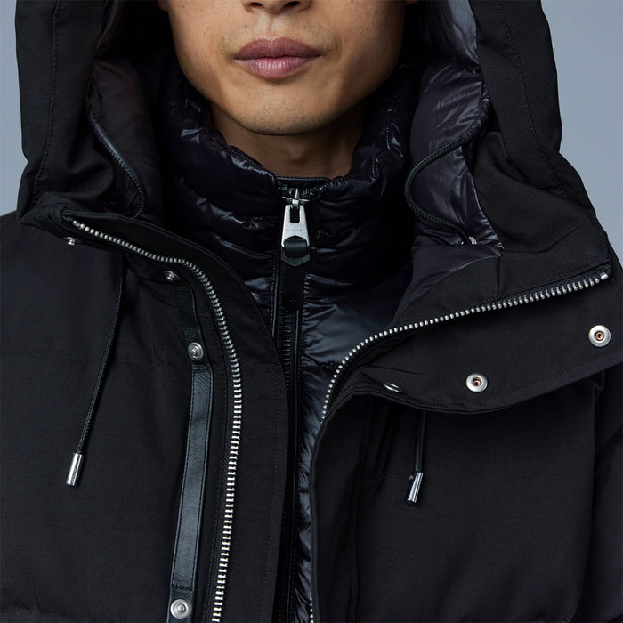 Mackage - Graydon Hooded Down Jacket in Black - Nigel Clare
