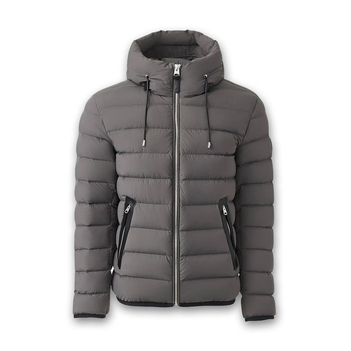 Mackage - Jack Hooded Down Jacket in Carbon - Nigel Clare