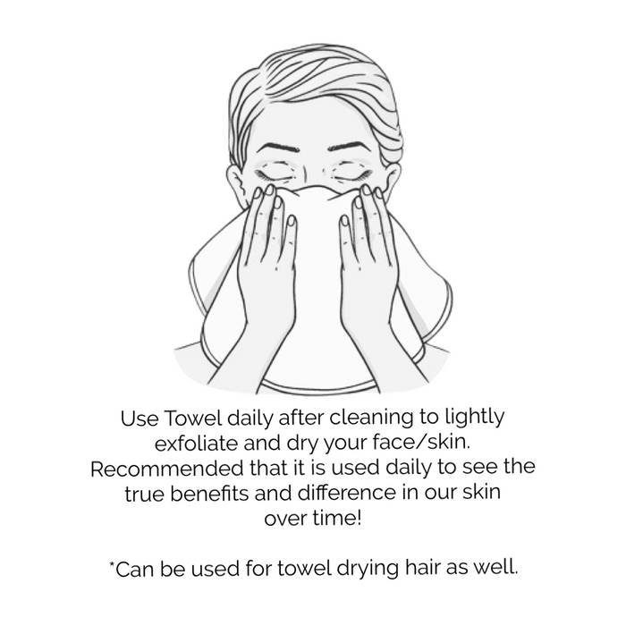 Magic Exfoliating Silk Towel - 100% RAW Silk for Radiant Skin - RFE Marketing Ventures