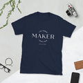 Maker--I See Things I Make Them Tee White Letters