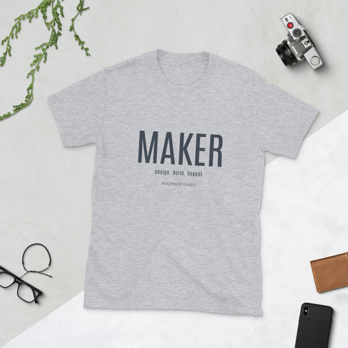 MAKER Tee Dark Lettering