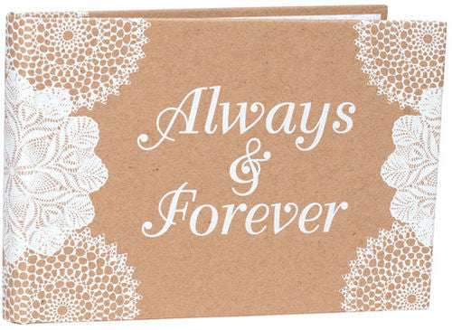 Malden 4x6 Single Always & Forever Kraft Brag Book