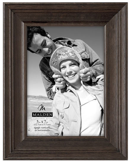 Malden 5x7 Bennett Antique Black Frame