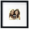 Malden 8x8 Simple Black Frame with 4x4 Mat