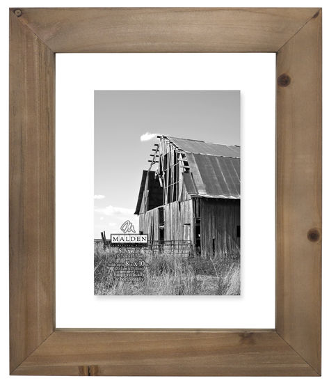 Malden Rustic Distressed Float Picture Frame