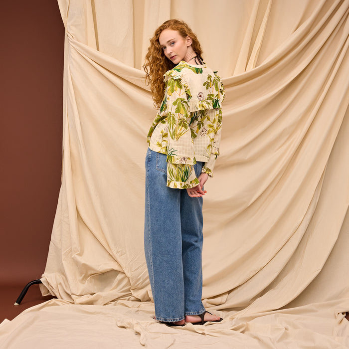 Malorie Frill Blouse