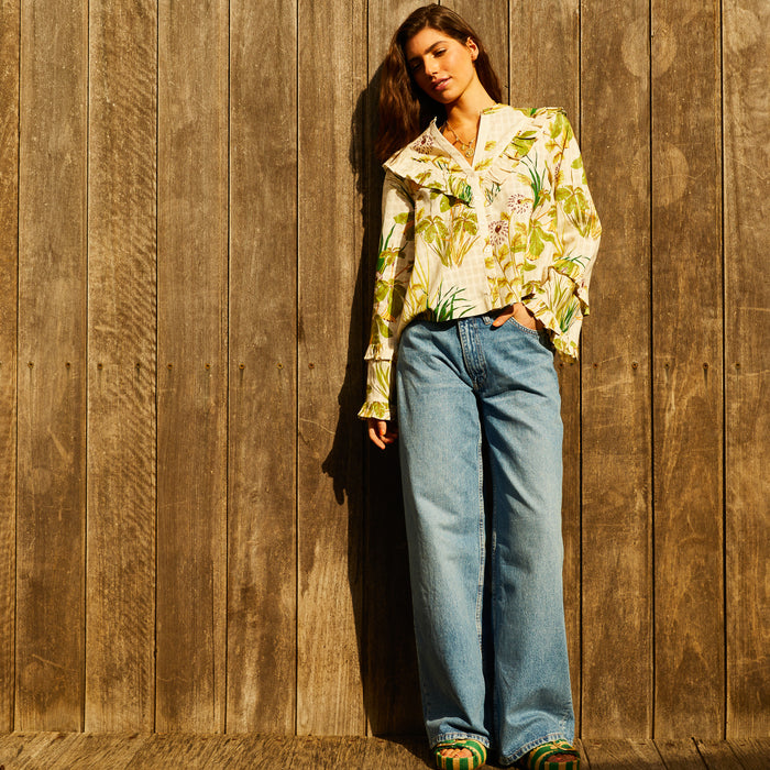 Malorie Frill Blouse