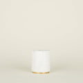 Marble and Brass Utility Canister / Wine Cooler