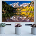 Maroon Bells by Third Eye Tapestries