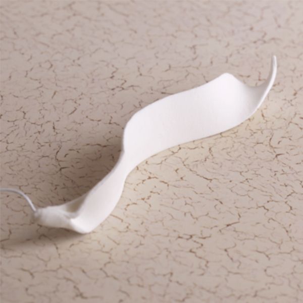 Medium Ribbon Tail - White