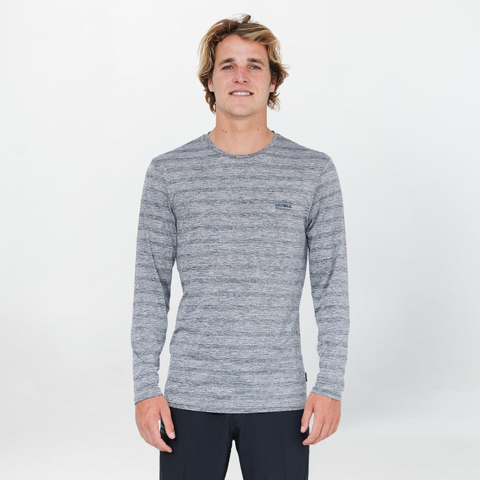 Men's 24/7 Tech Long Sleeve Rash Vest Tee - Graphite