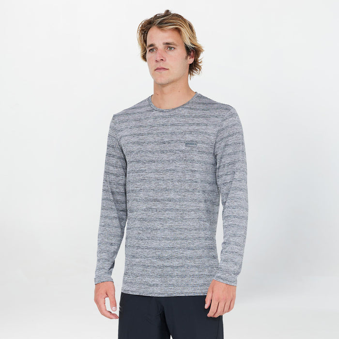 Men's 24/7 Tech Long Sleeve Rash Vest Tee - Graphite
