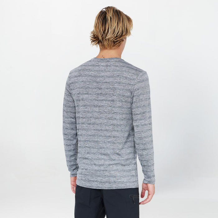Men's 24/7 Tech Long Sleeve Rash Vest Tee - Graphite
