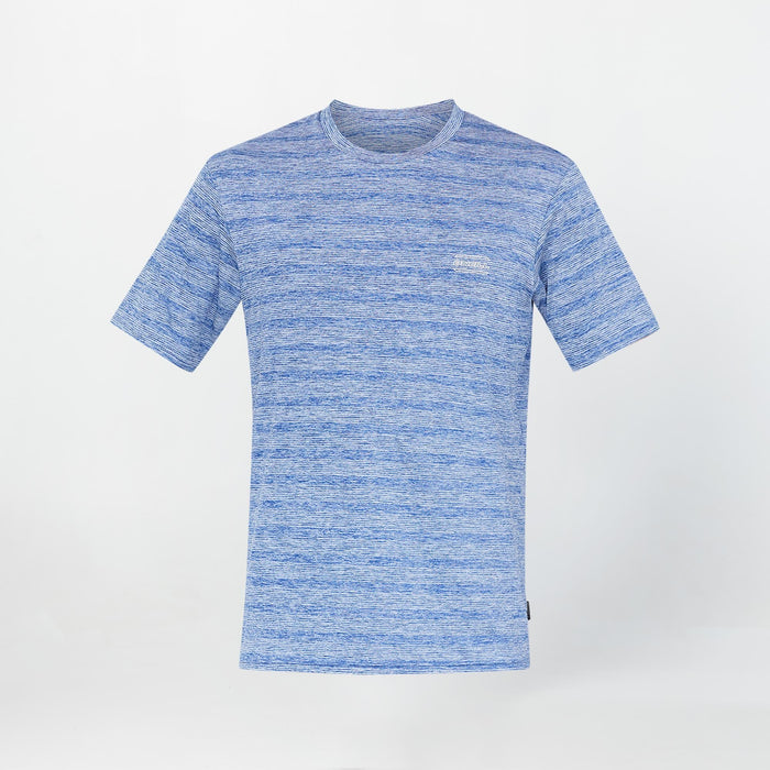 Men's 24/7 Tech Short Sleeve Rash Vest Tee - Blue Sketchbook