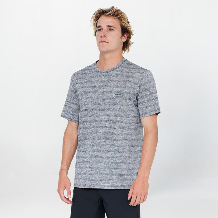 Men's 24/7 Tech Short Sleeve Rash Vest Tee - Graphite