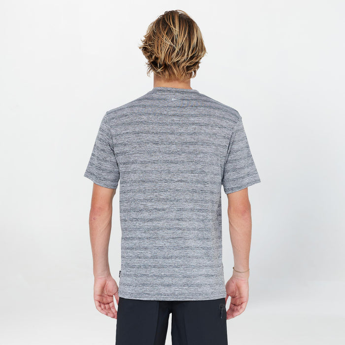 Men's 24/7 Tech Short Sleeve Rash Vest Tee - Graphite
