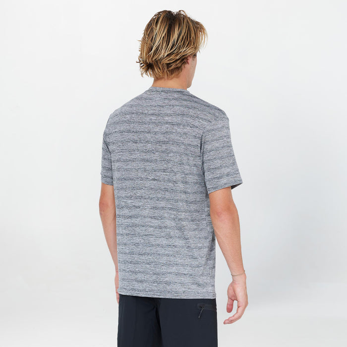 Men's 24/7 Tech Short Sleeve Rash Vest Tee - Graphite