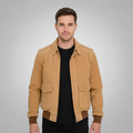 Men's A-2 Pilot Flight Leather Jacket