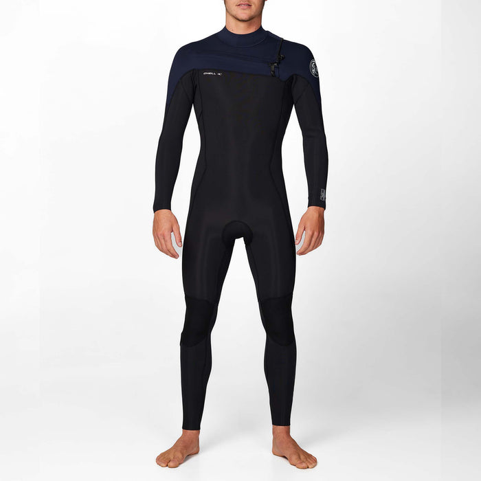 Men's Defender 4/3mm Steamer Chest Zip - Abyss