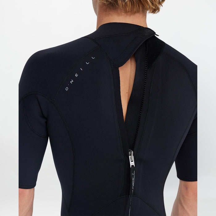 Men's Defender GBS 2mm Short Sleeve Spring Suit Back Zip - Black