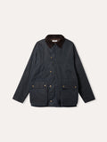Men's Grown Sleeve Wax Cotton Jacket