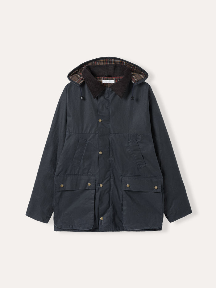 Men's Grown Sleeve Wax Cotton Jacket
