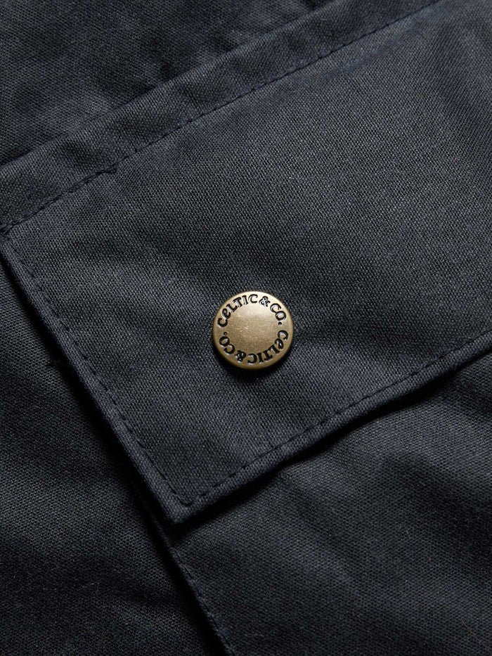 Men's Grown Sleeve Wax Cotton Jacket