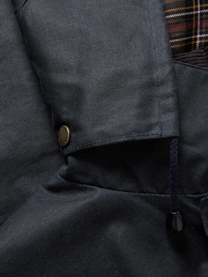 Men's Grown Sleeve Wax Cotton Jacket