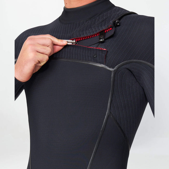 Men's HyperFire X 4/3mm Steamer Chest Zip - Black