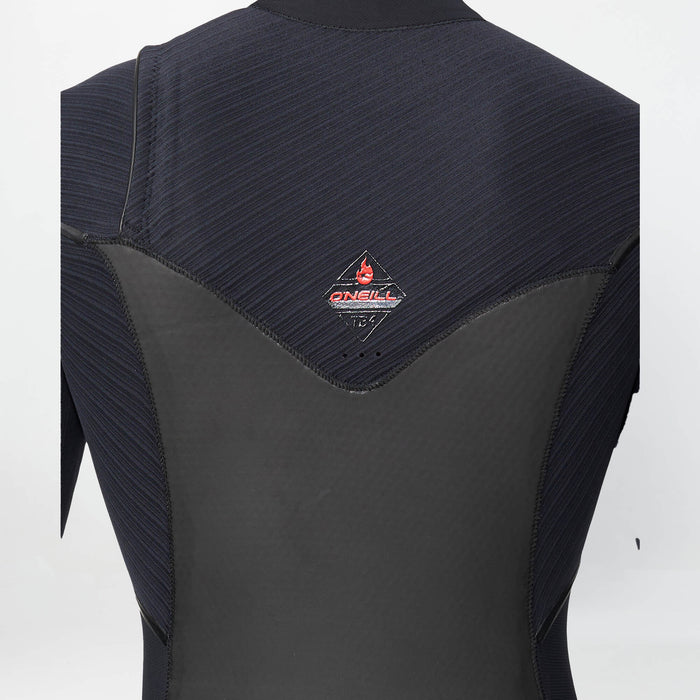 Men's HyperFire X 4/3mm Steamer Chest Zip - Black
