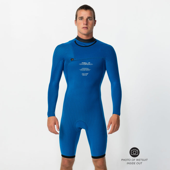 Men's HyperFreak 2mm Long Sleeve Spring Suit Chest Zip - Gunmetal