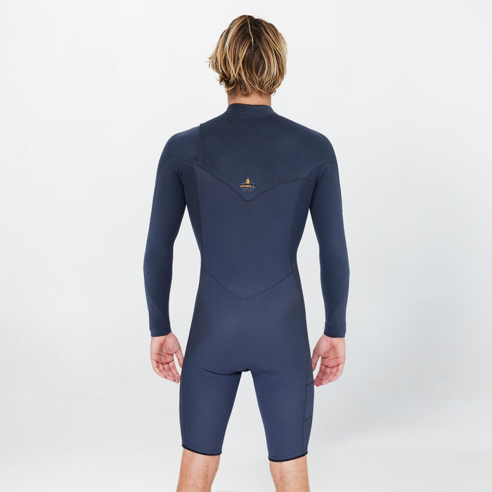 Men's HyperFreak 2mm Long Sleeve Spring Suit Chest Zip - Gunmetal