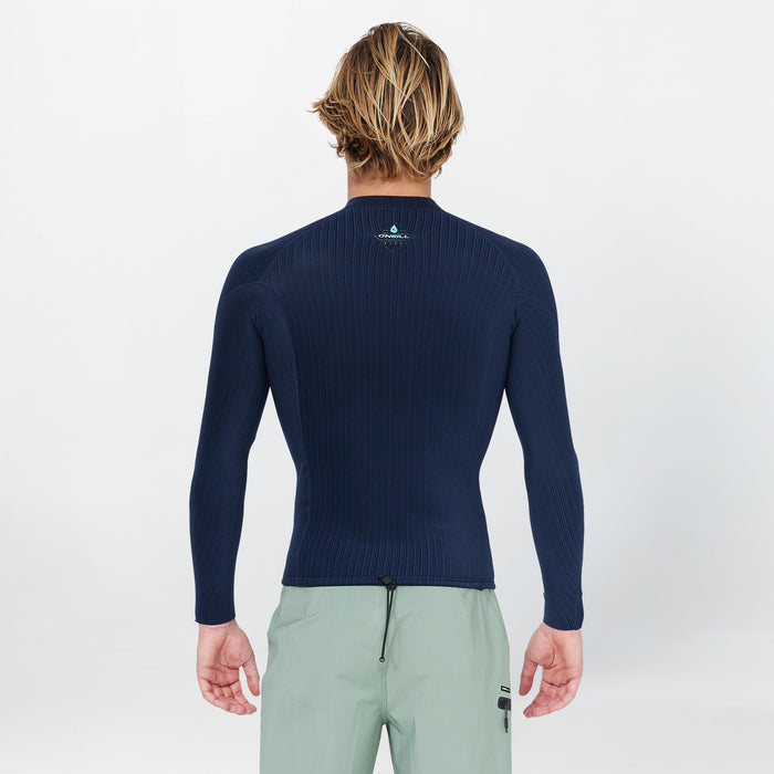 Men's HyperX 1.5mm Wetsuit Jacket - Carbon Blue