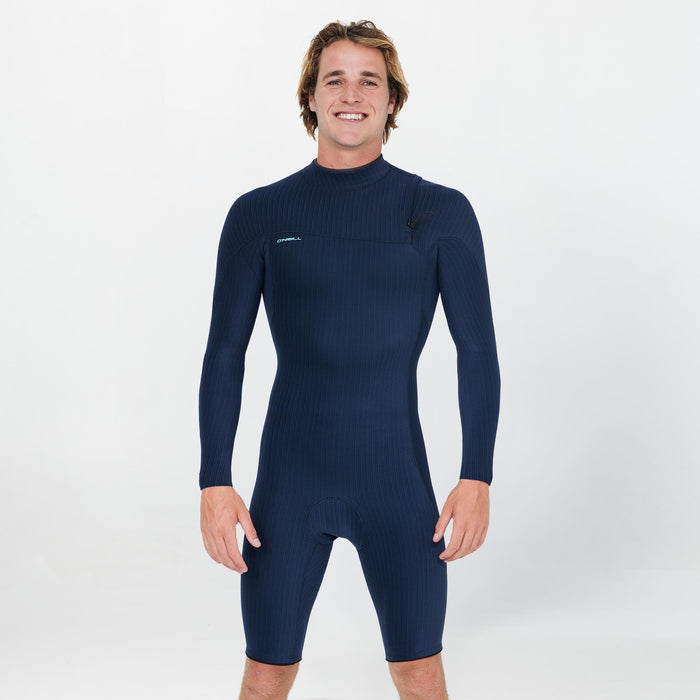 Men's HyperX Zipless 2mm Long Sleeve Spring Suit - Carbon Blue